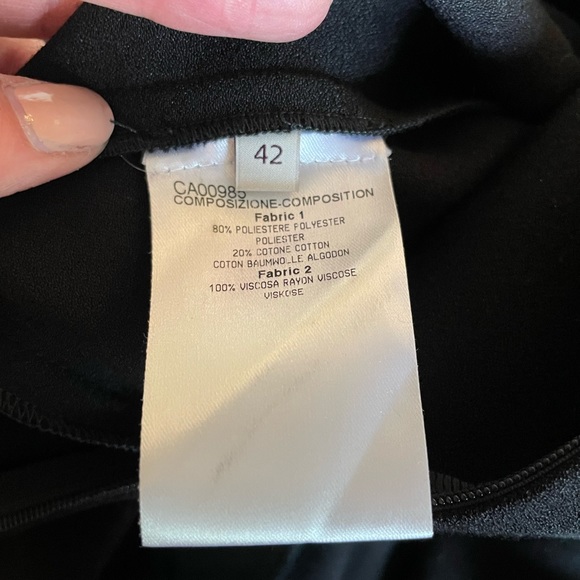 Stella McCartney Printed Black Dress - Picture 9 of 10